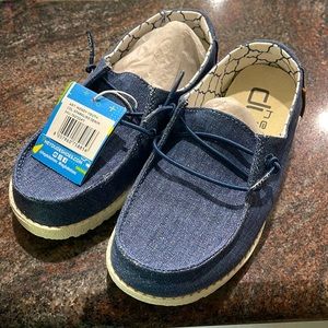 Hey Dude Wendy Slip-On Youth Sparkling Denim